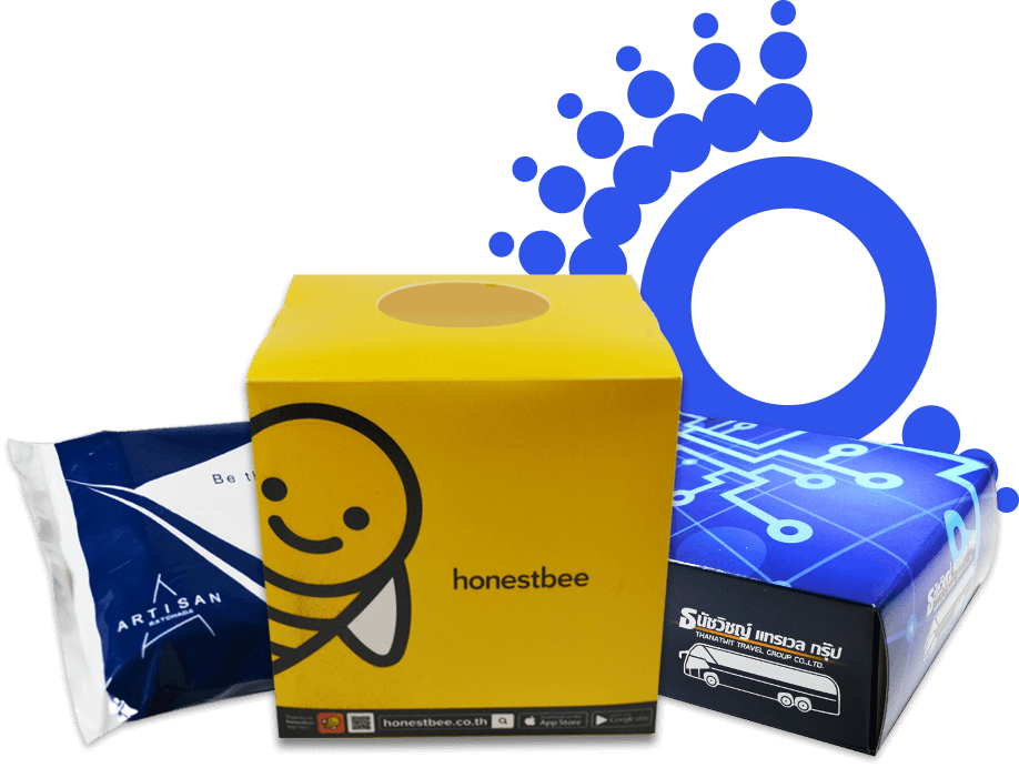 กล่องทิชชู่ ซองทิชชู่ พรีเมี่ยม ottochoices ออตโต้ช้อยส์